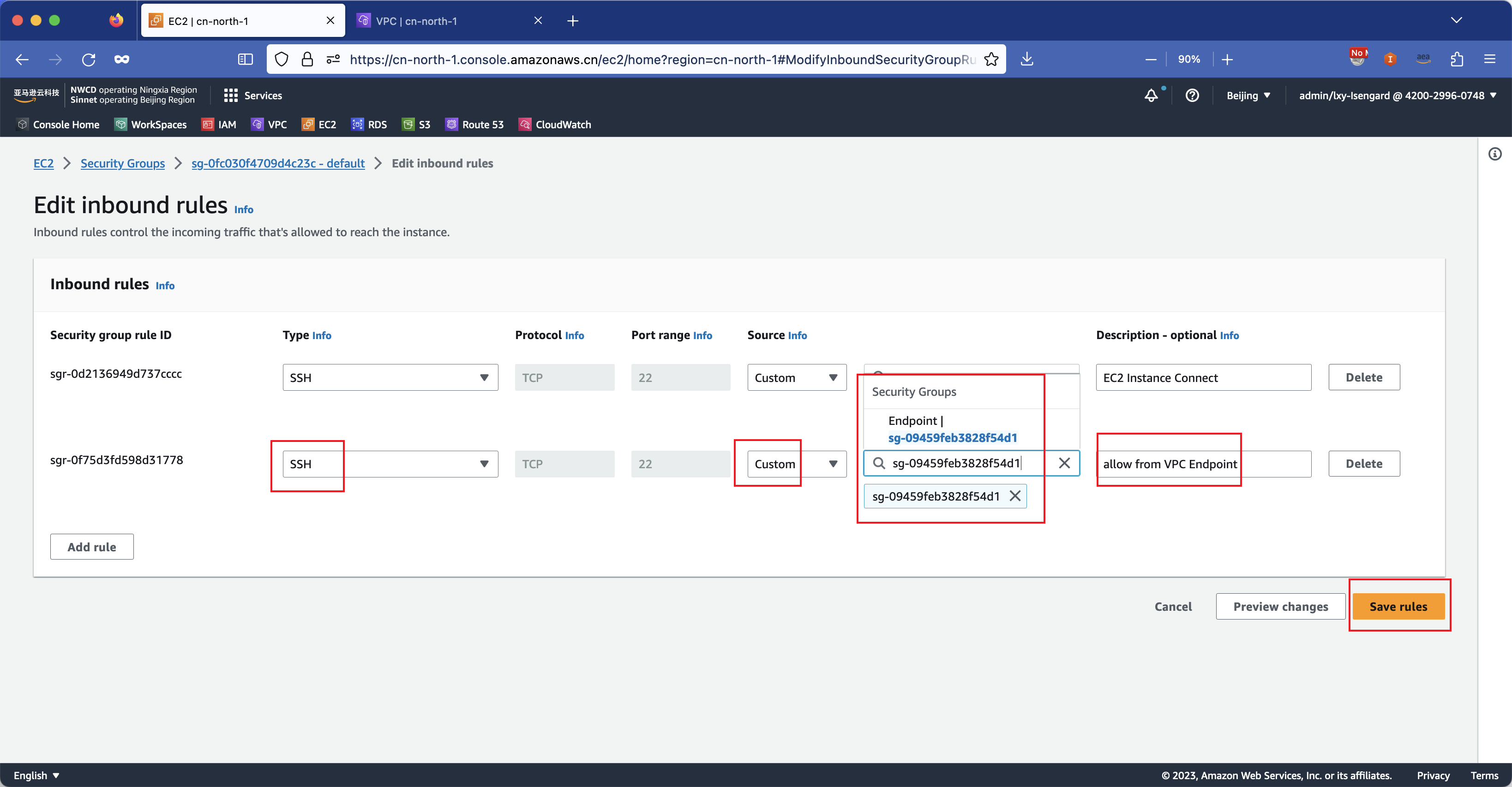 在AWS控制台上使用基于网页界面的EC2 Instance Connect功能连接到EC2的SSH 亚马逊云 第9张