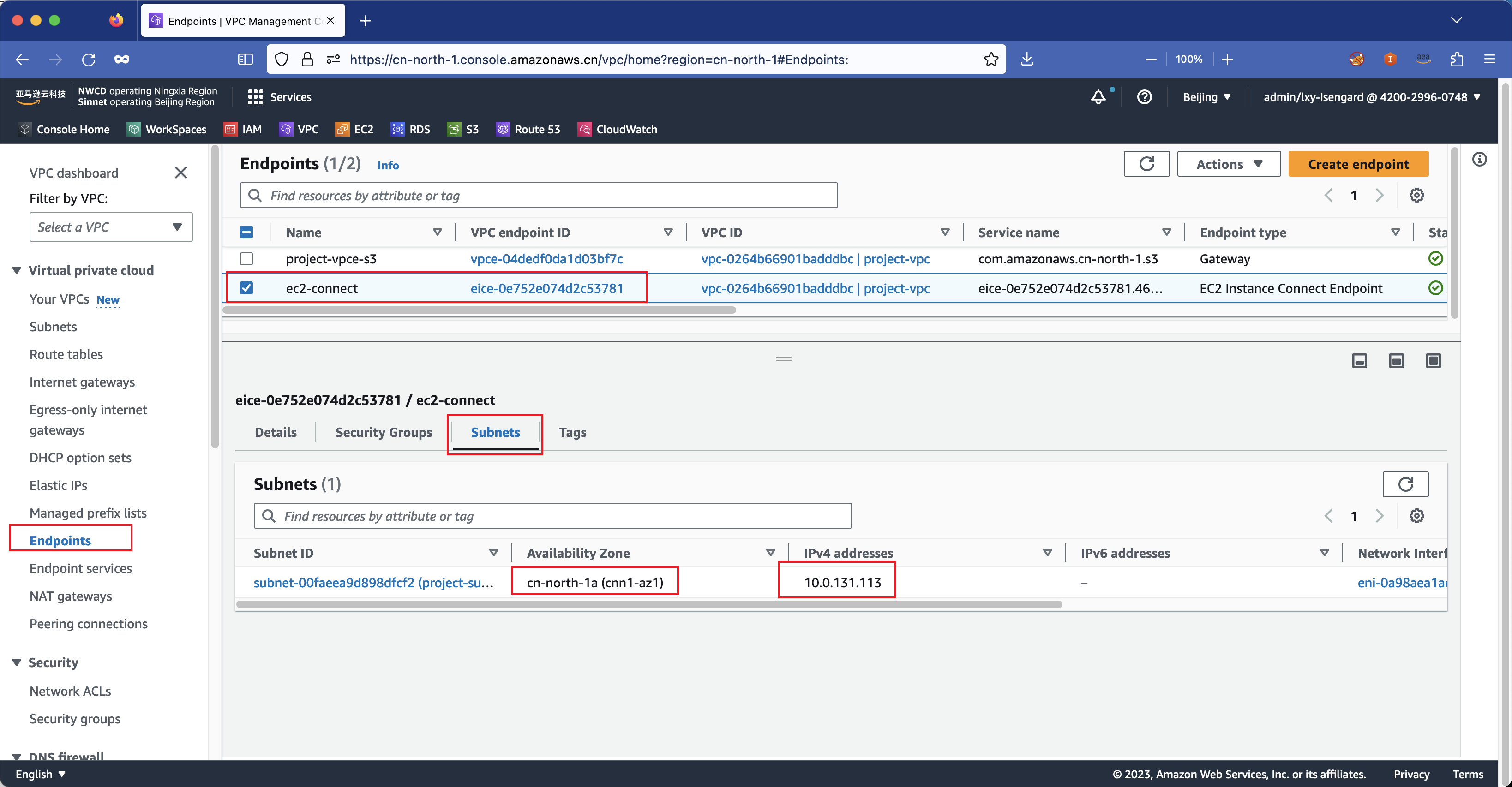 在AWS控制台上使用基于网页界面的EC2 Instance Connect功能连接到EC2的SSH 亚马逊云 第19张